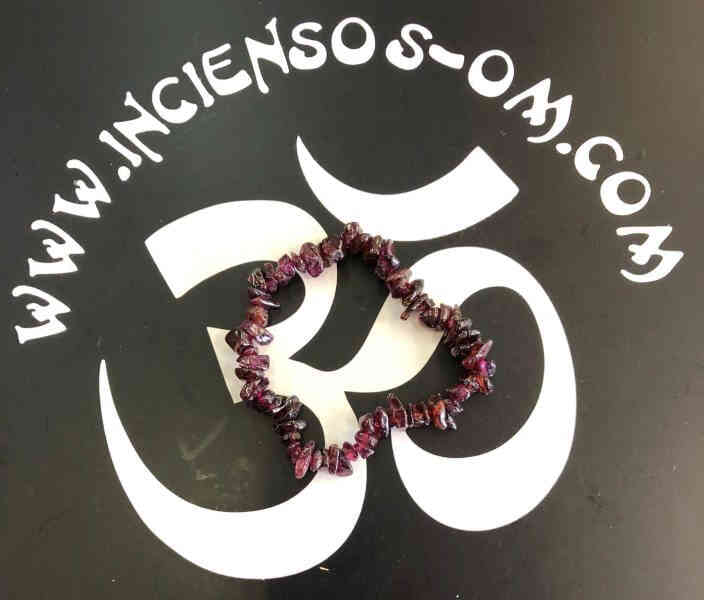 Pulsera chip Granate